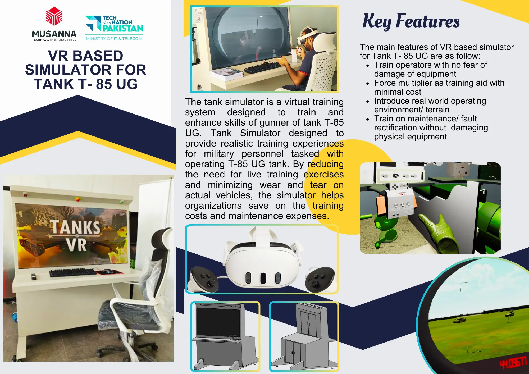 VR Simulator for T85