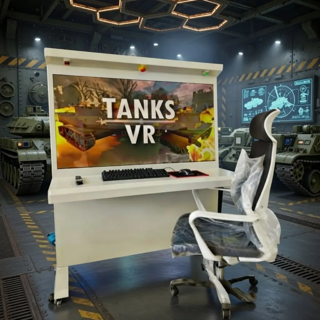 VR Simulator for Tank T85